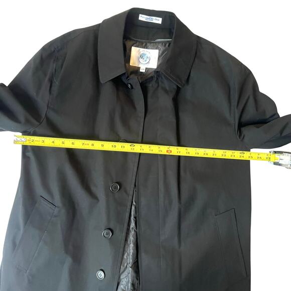 Murphy & Hartelius Pilot Coat 42R Black Zip-In Liner Thinsulate - Picture 6 of 11